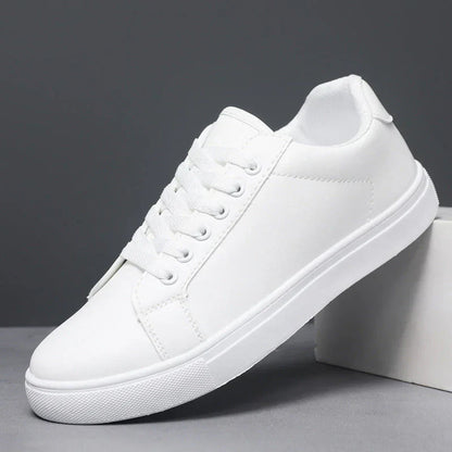 Leder Sneaker Herren Freizeitschuhe Modern