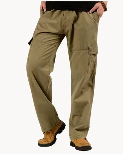Herren Cargohose Soft Fleece Komfort