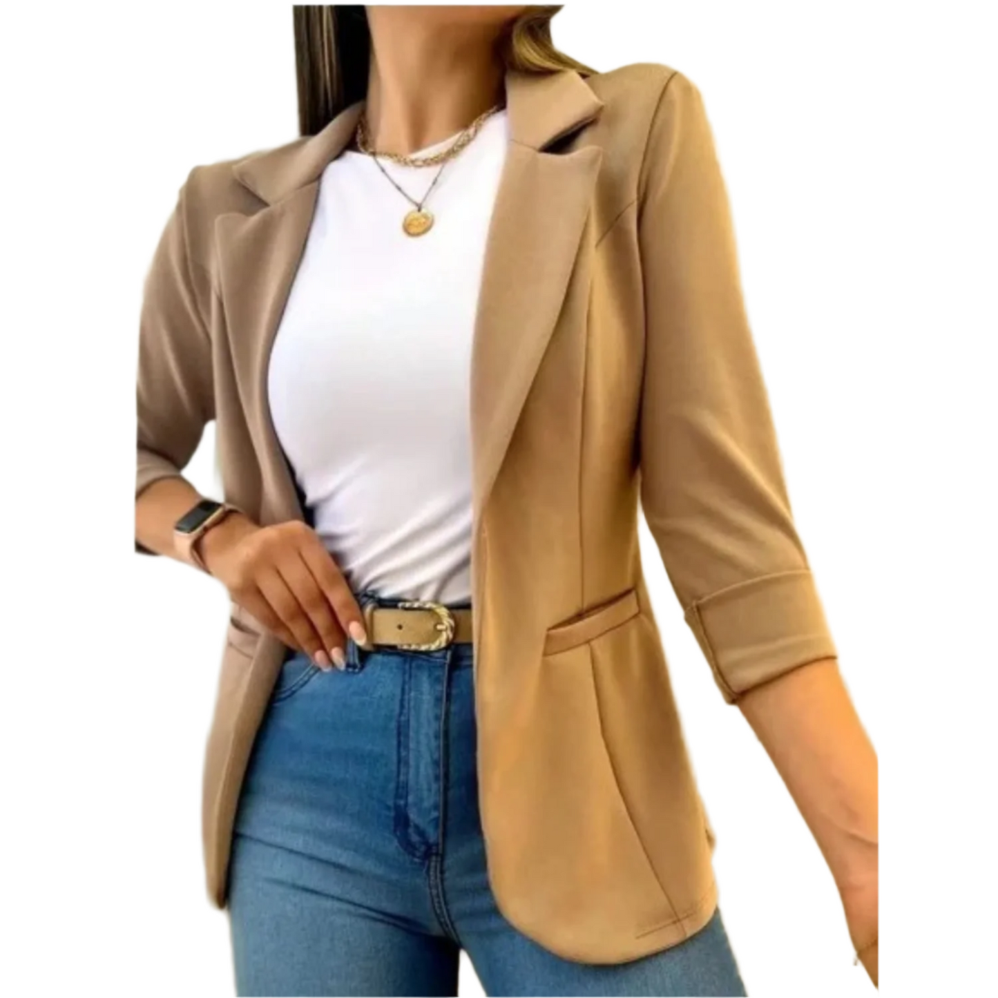 Stylischer Damen Blazer Vintage Look
