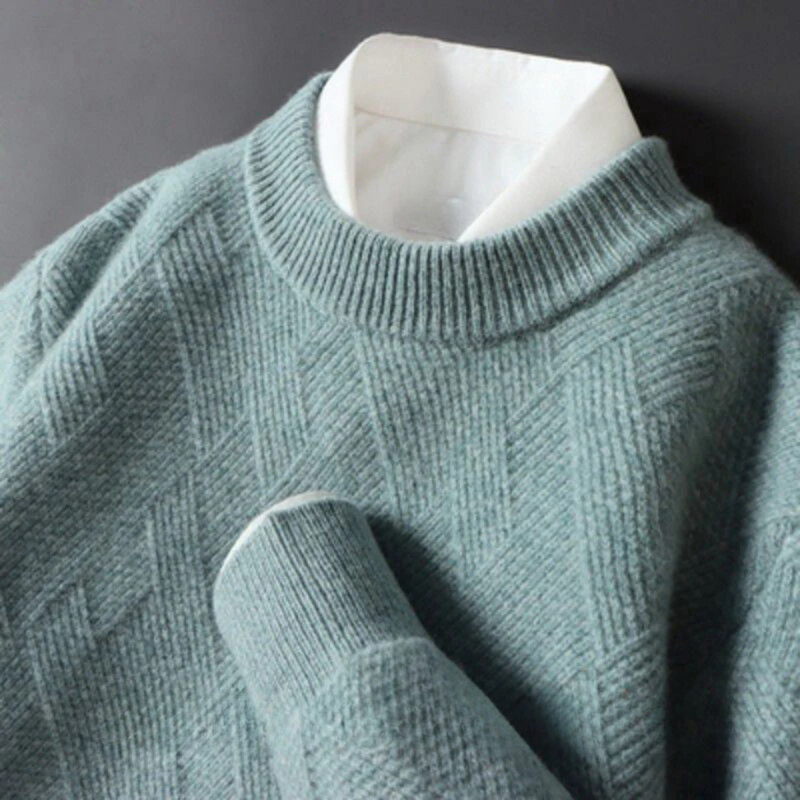 Herren Pullover Luxus Weich Qualität