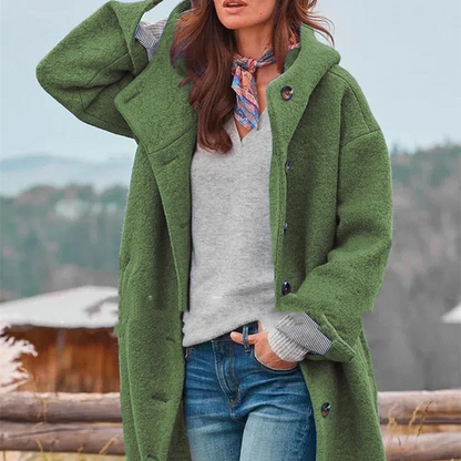 Jella – Stylisher Langer Wintermantel