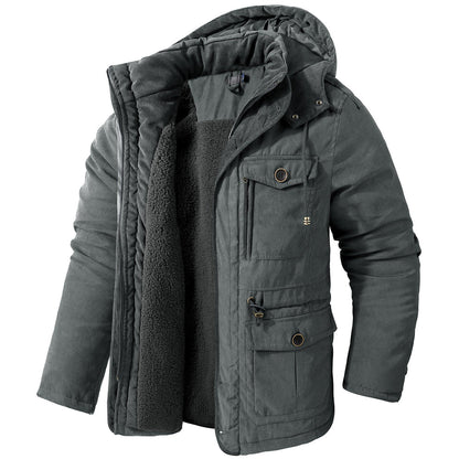Herren Thermojacke Warm Fleece Isolierung