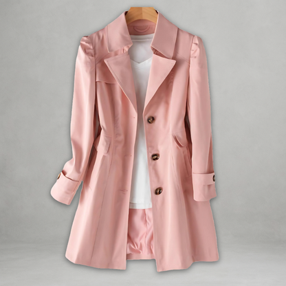 Modischer Frühlingsmantel Damen Trenchcoat