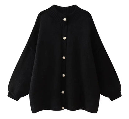 Weiche Strickjacke Oversized Damen