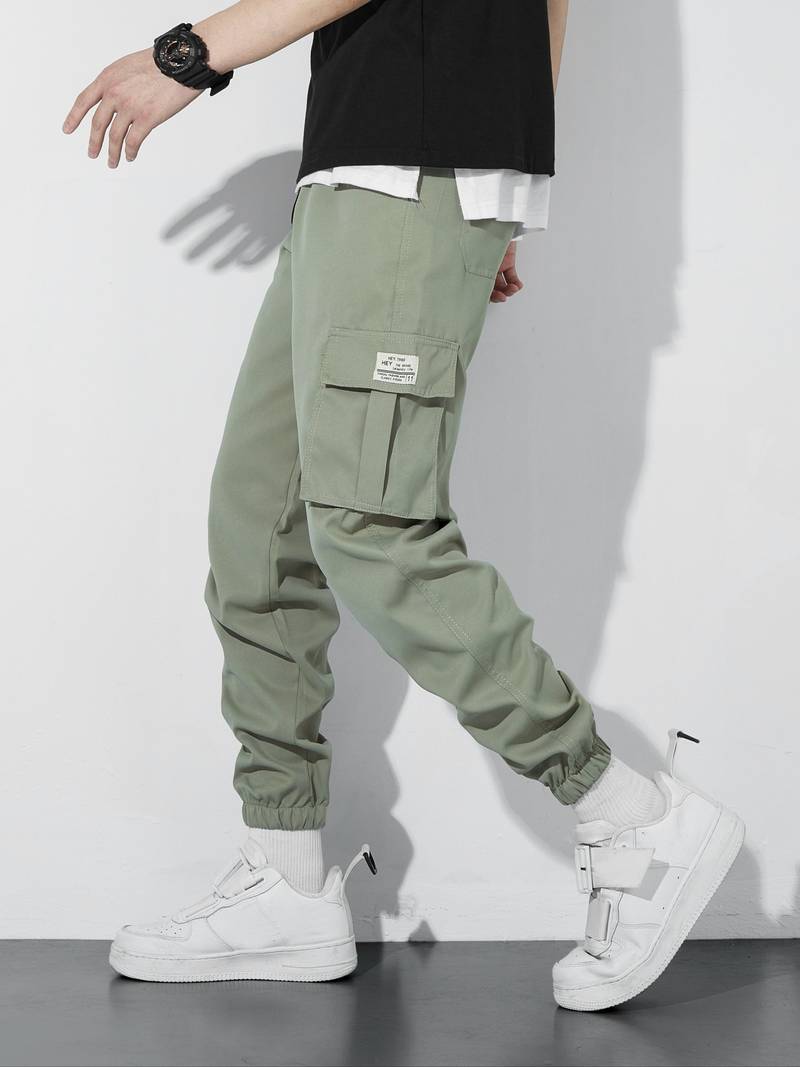 Herren Cargo Hose Bequem Vielfach Taschen
