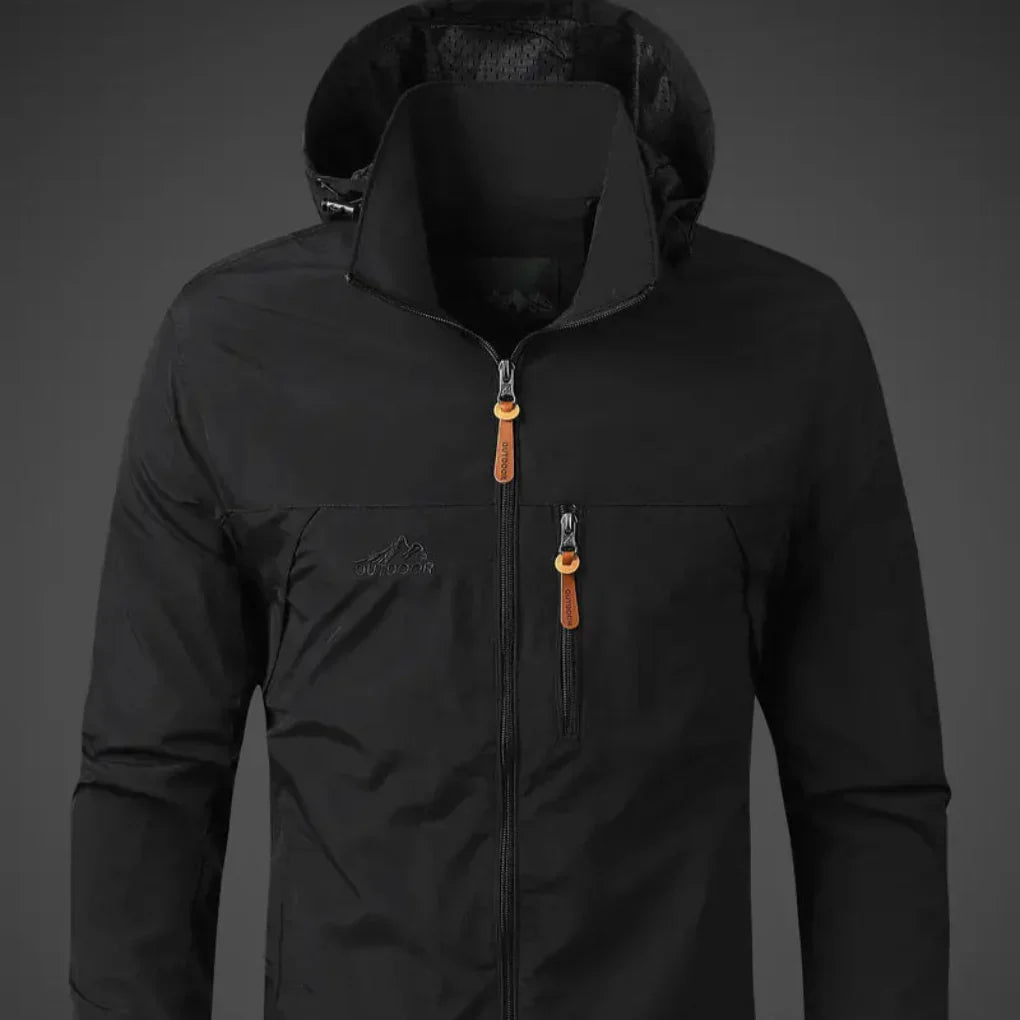 Wasser- und Winddichte Herren Outdoorjacke Regenjacke
