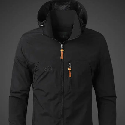 Wasser- und Winddichte Herren Outdoorjacke Regenjacke