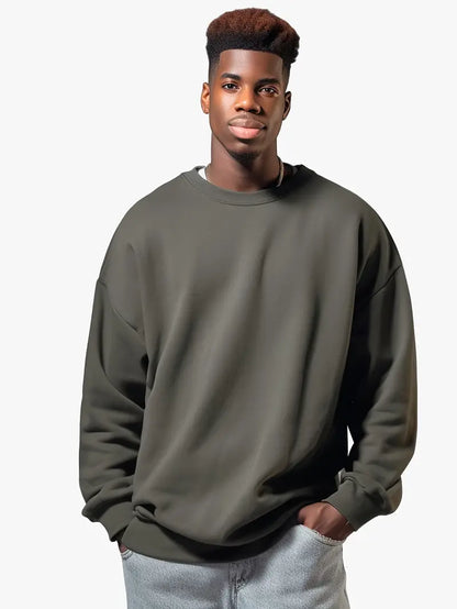 Lässiger Rundhals Pullover Herren Style