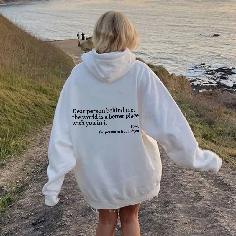 Übergroßes Sweatshirt Damen Weich