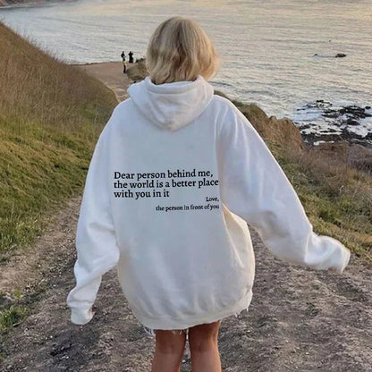 Übergroßes Sweatshirt Damen Weich