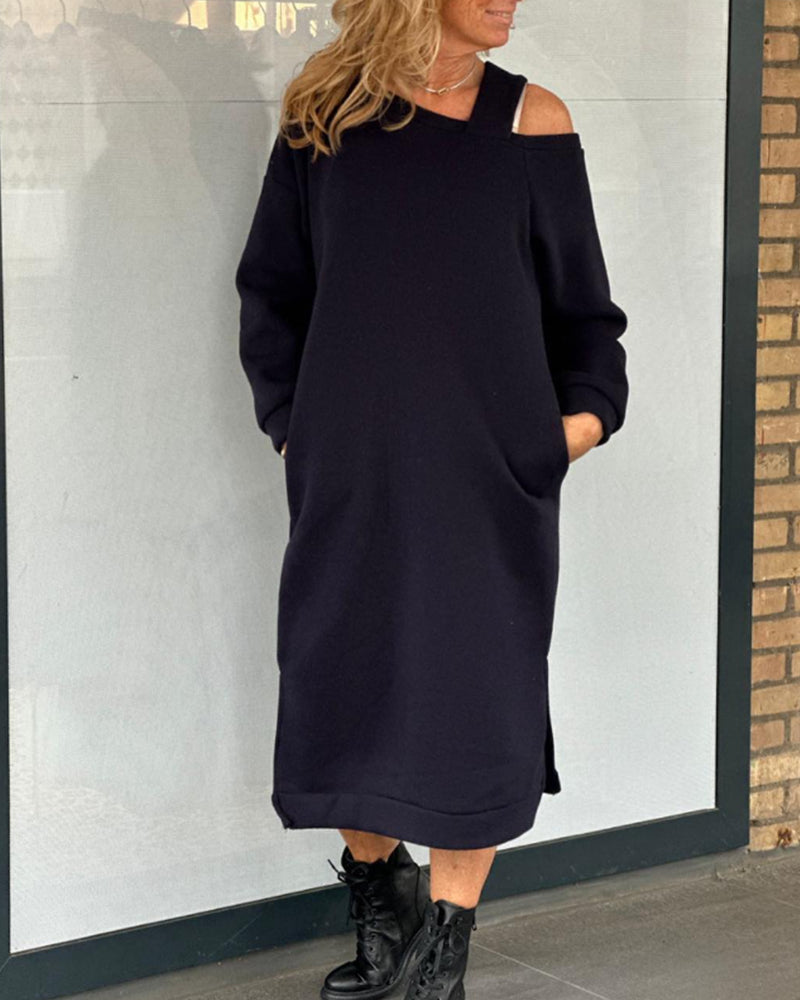 Elegantes Kleid Schulterfrei Sommer - IdealeKleiden