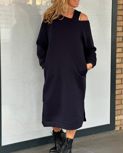 Elegantes Kleid Schulterfrei Sommer - IdealeKleiden