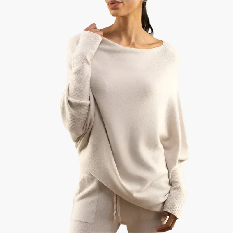 Elegante Oversize Pullover Damen Bequem