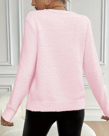 Damenpullover Langärmlig Modern - IdealeKleiden