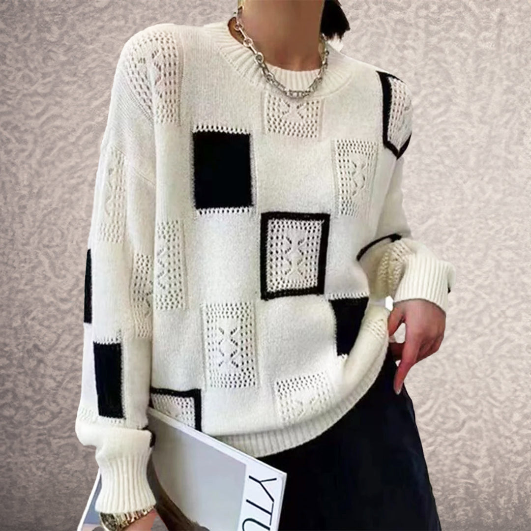 Schicke Strickpullover Damen Winter - IdealeKleiden