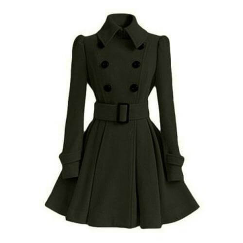 Modischer Damen Trenchcoat Windbreaker Mantel