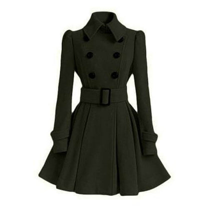 Modischer Damen Trenchcoat Windbreaker Mantel