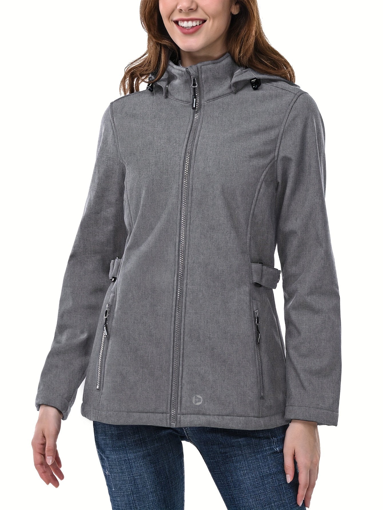 Damen Softshell Jacke Winddicht Wasserabweisend