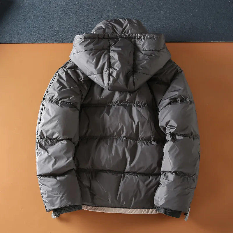 Herren Regenjacke Wasserdicht mit Kapuze - IdealeKleiden