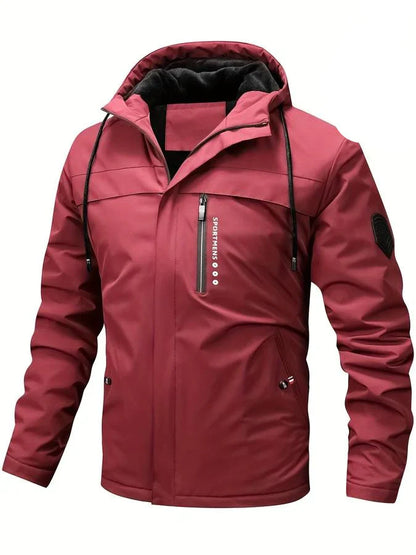 Herren Winterjacke Warm Gemütlich