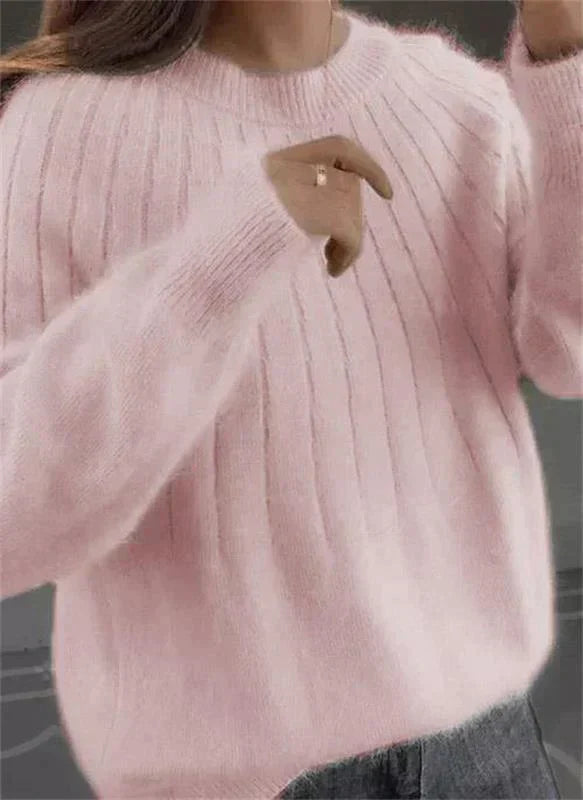 Weicher Damen Pullover Kaschmir Herbstmode
