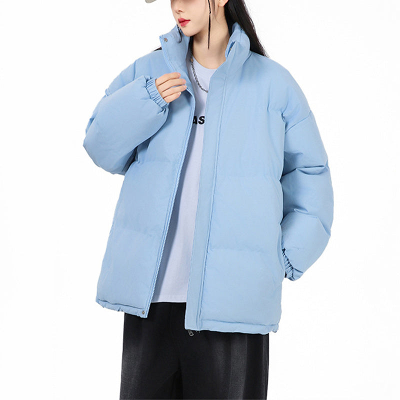 Winterjacke Oversize Stehkragen Warm