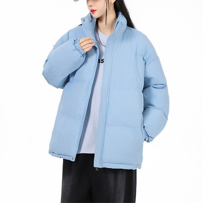 Winterjacke Oversize Stehkragen Warm