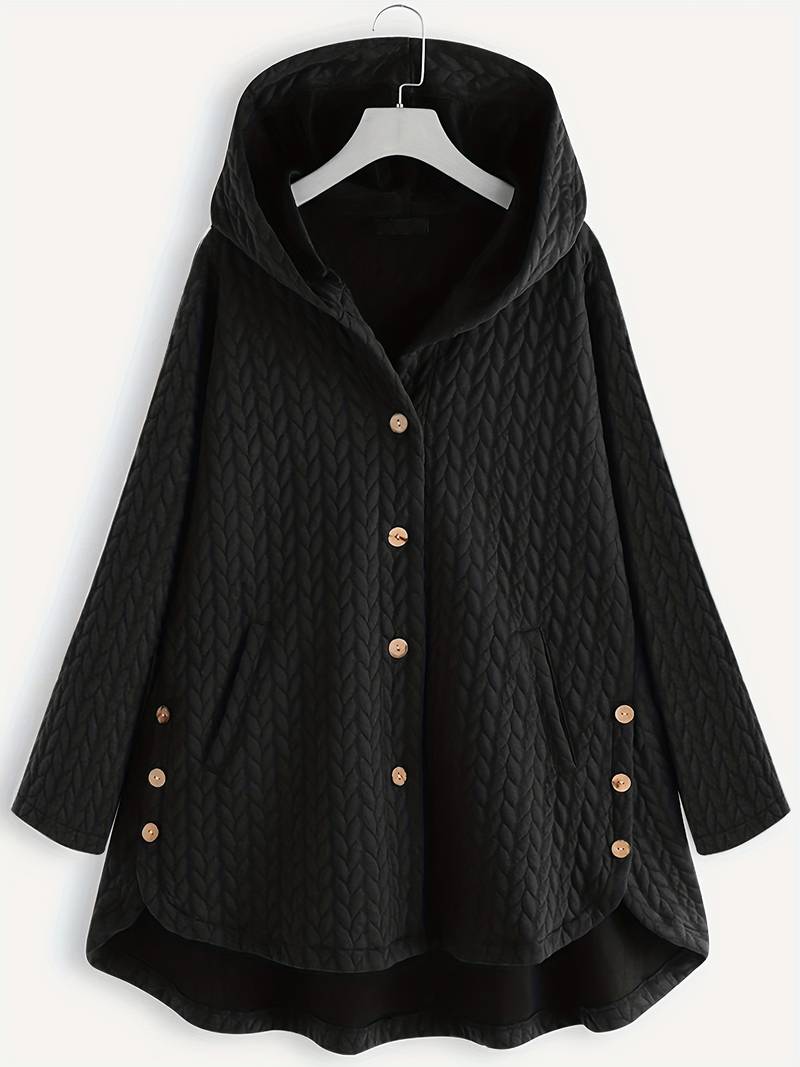 Warme Winterjacke Damen Bequem - IdealeKleiden