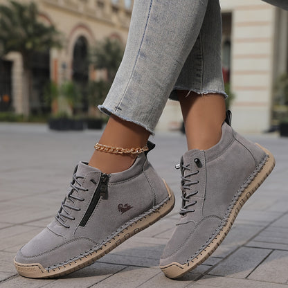 Damen Bequeme Sportschuhe Schnellverschluss