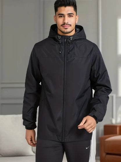 Herren Windjacke Wasserdicht Stilvoll