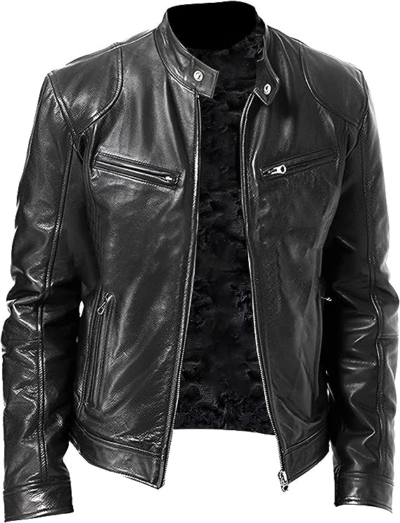 Lederjacke Herren Elegant Style