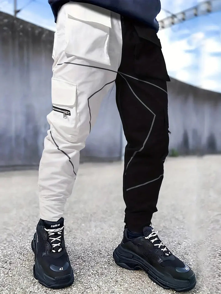 Herrenhose mit Viel Taschen Elegant Design