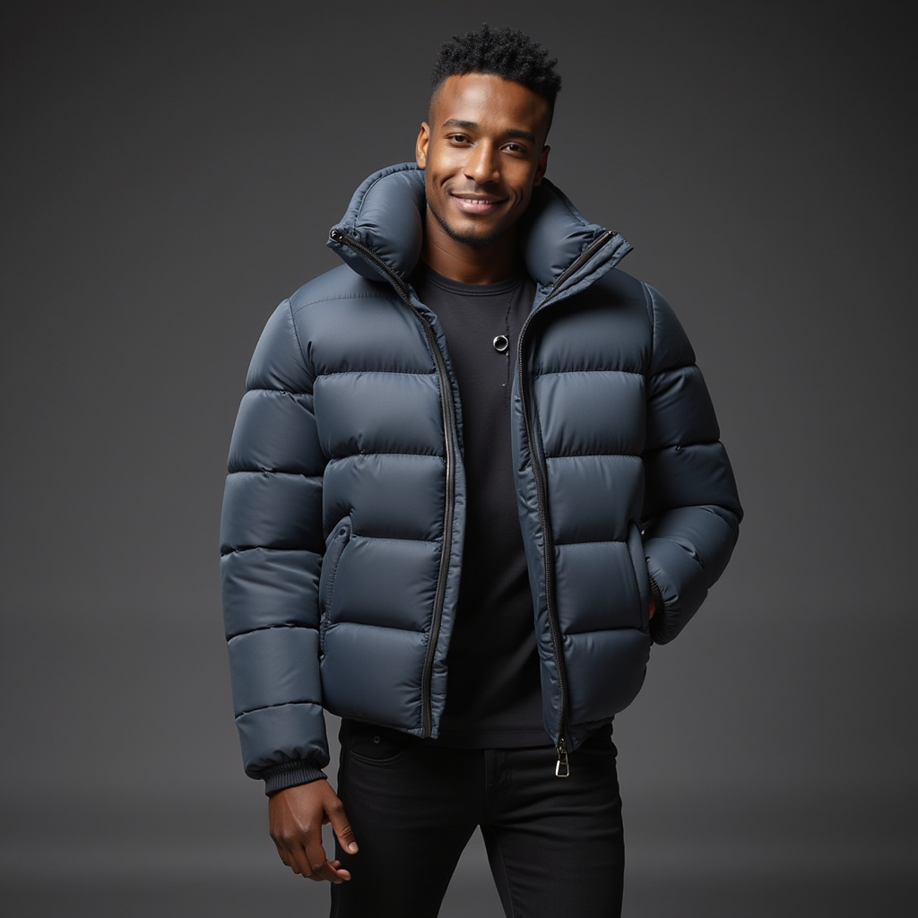 Wasserdichte Herrenjacke Funktionell Outdoor - IdealeKleiden