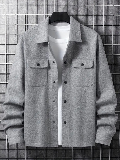 Herren Jacke Robust Mit Taschen
