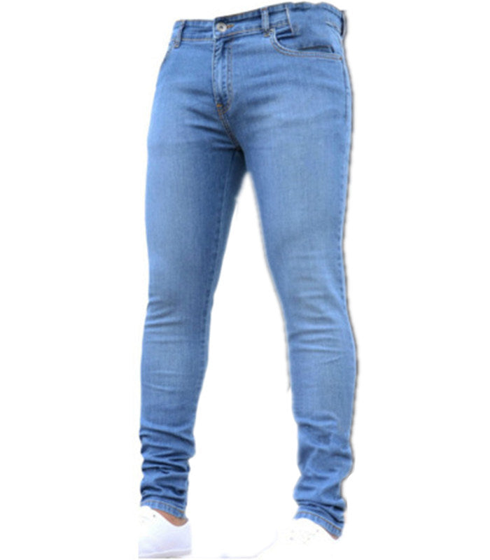 Herren Slimfit Jeans Modern Stilige Nähte