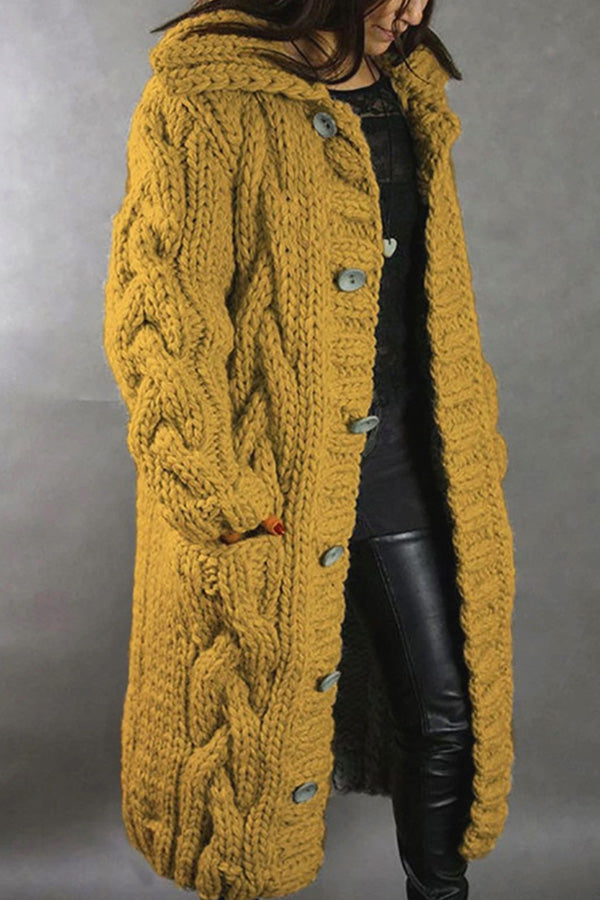 Große Größe Strickjacke Damen Pullover