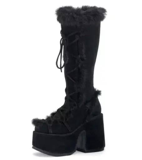 Winterstiefel Frauen Schnee Boots Plattform - IdealeKleiden
