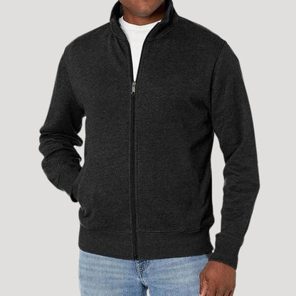 Herren Freizeitjacke Modern Reißverschluss Design