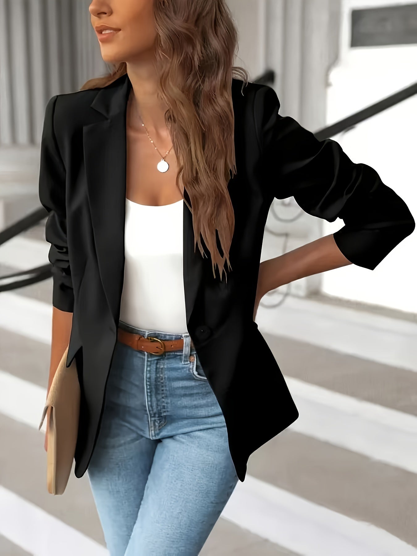 Praktischer Blazer Herren mit SeitenTaschen