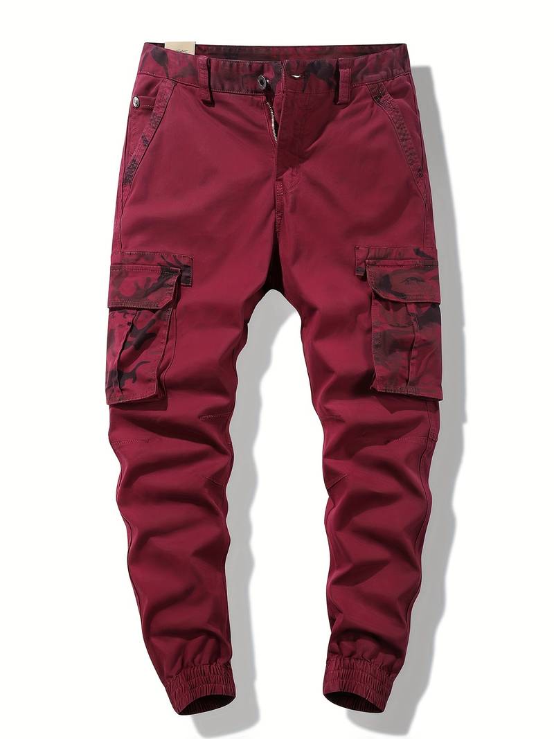 Militärhose Vintage Tarnmuster Stil