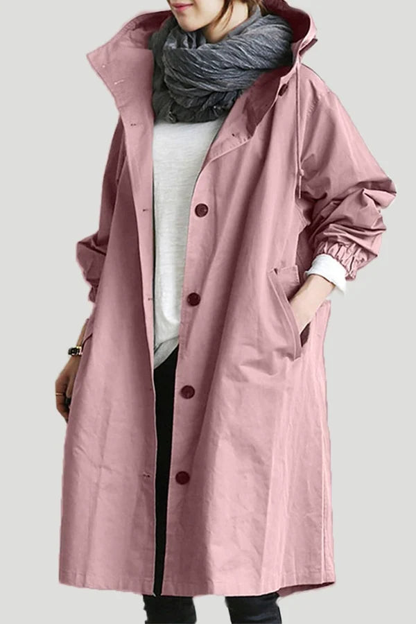 Wasserdichte Damenregenjacke Elegant