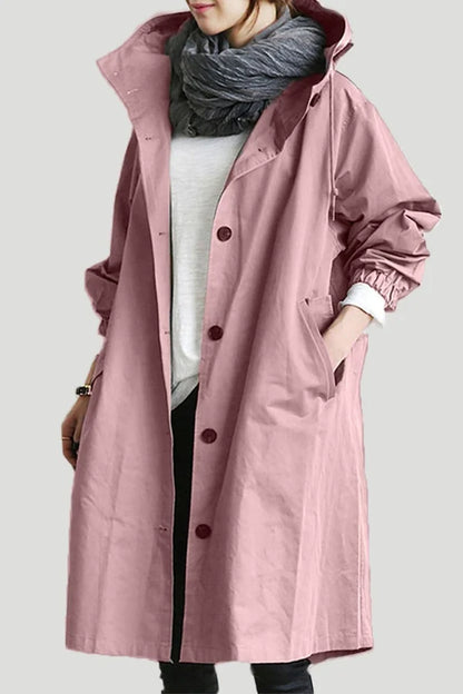 Wasserdichte Damenregenjacke Elegant