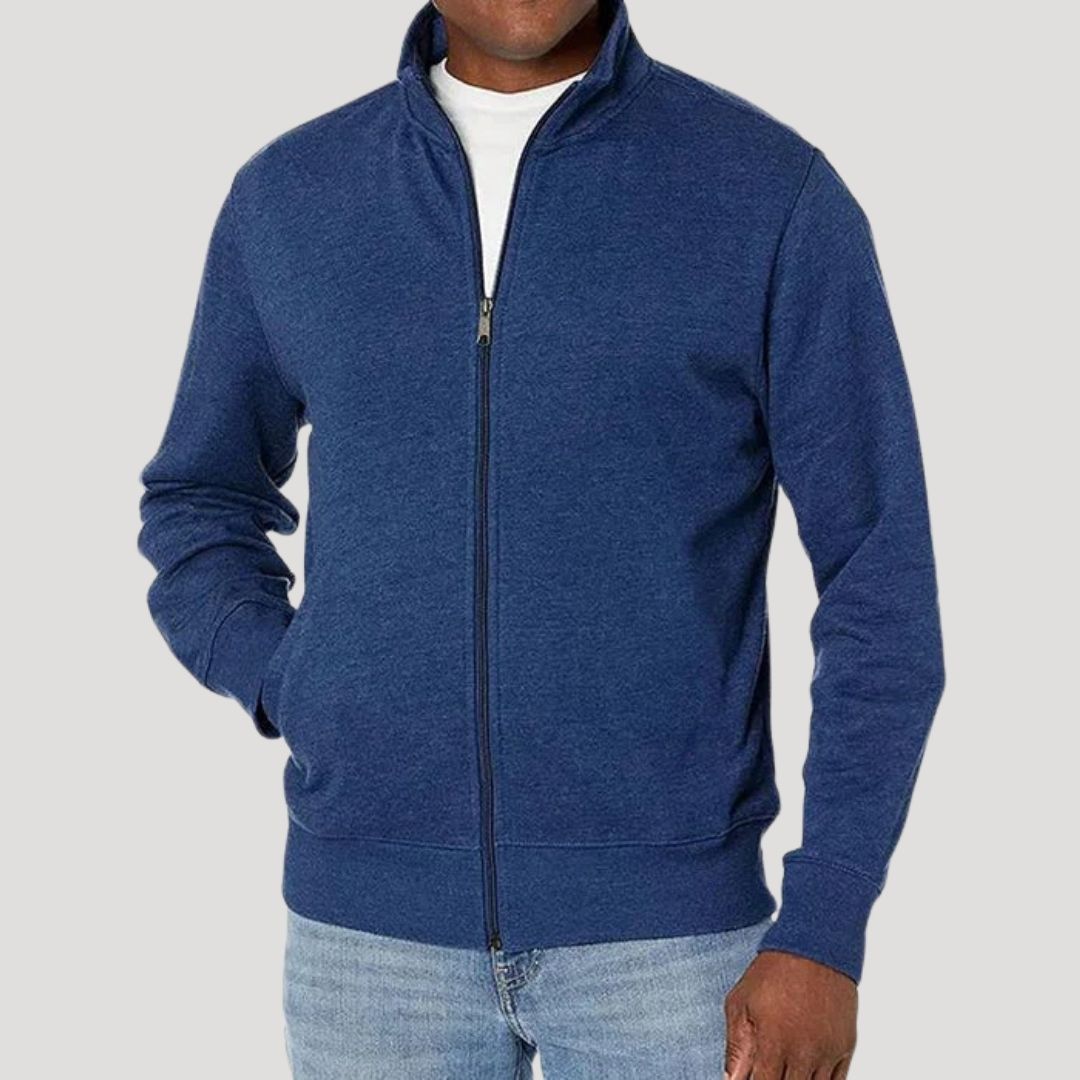 Herren Freizeitjacke Modern Reißverschluss Design