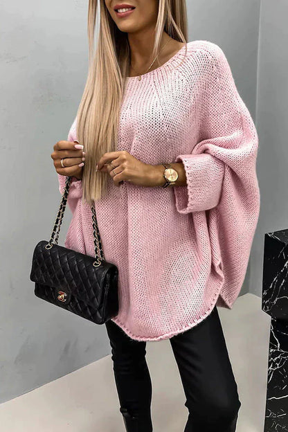 Stylischer Frauen Pullover Modern Gestrickt