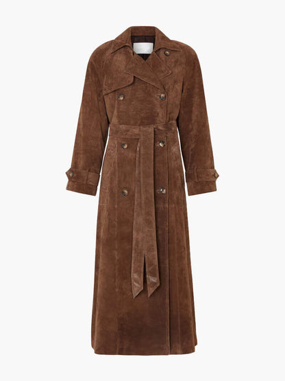 Eleganter Damen Trenchcoat Klassisches Design