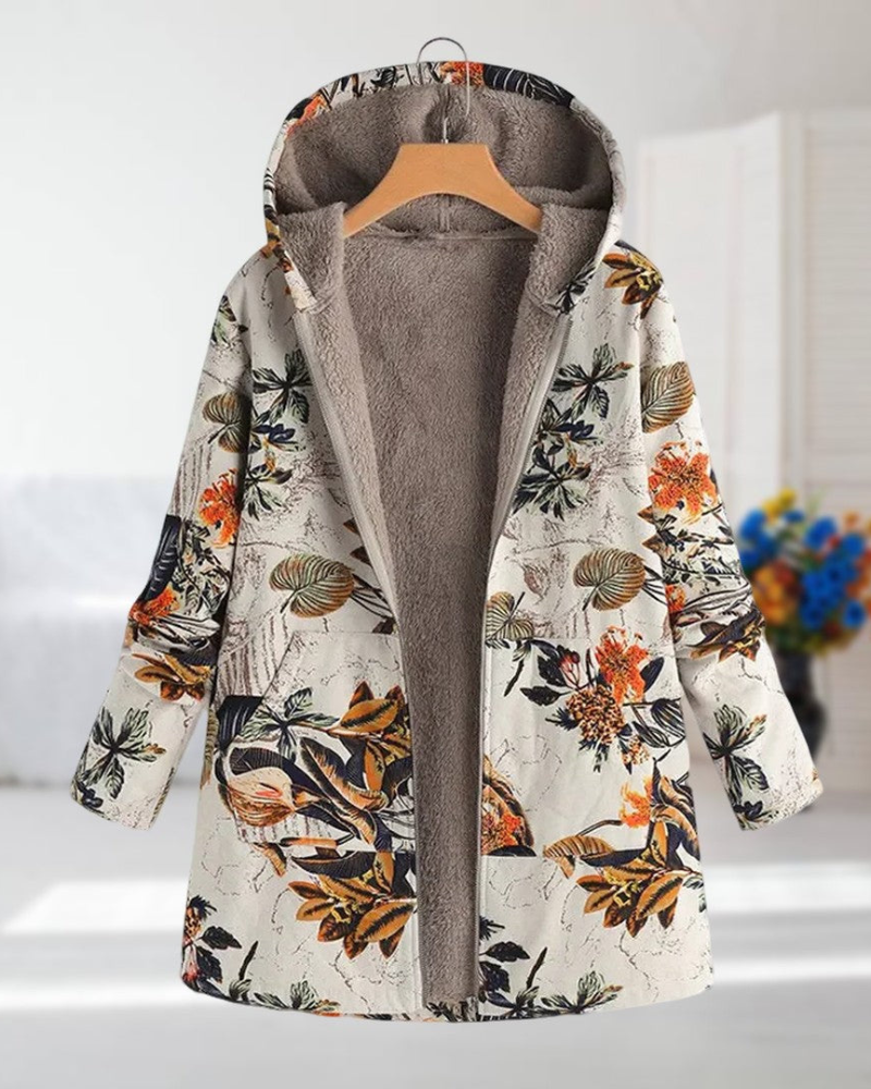 Sommerjacke Blumenprint Damen