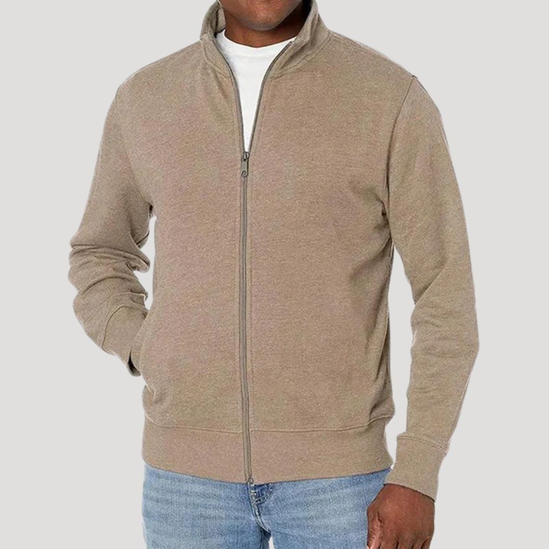 Herren Freizeitjacke Modern Reißverschluss Design