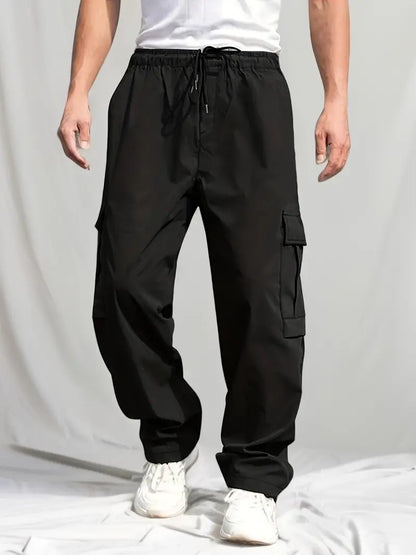 Herren Cargohose Bequem Frühjahr