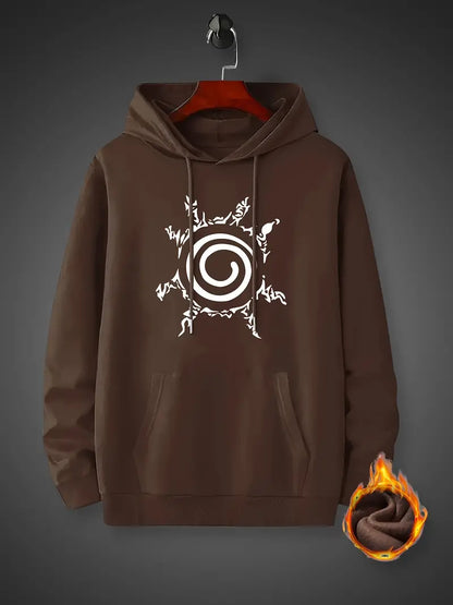 Herren Kapuzenpullover Sonne Trendy Design