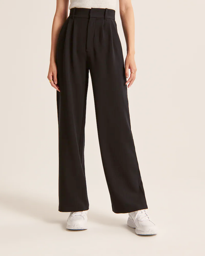 Bequeme Frauenhose Weite Beinstyle